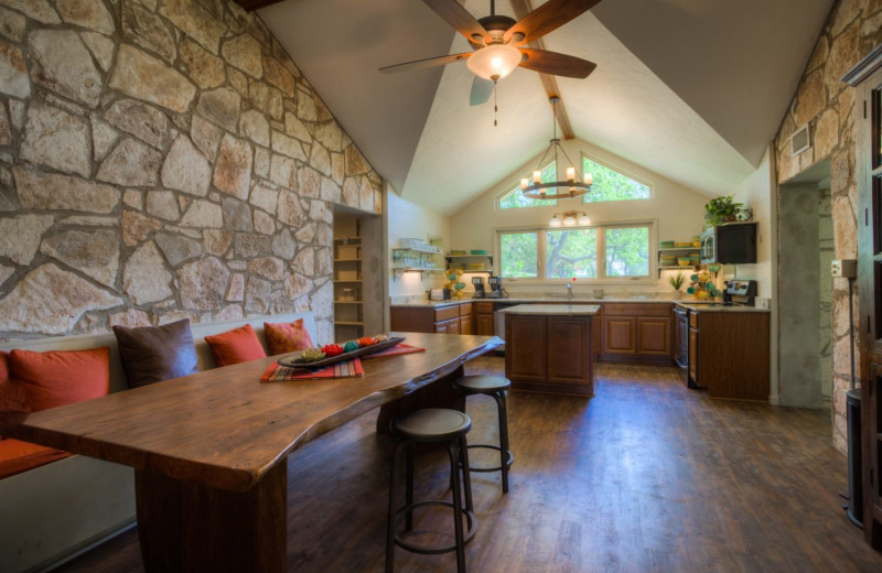 Guest living room at Mo-Ranch.