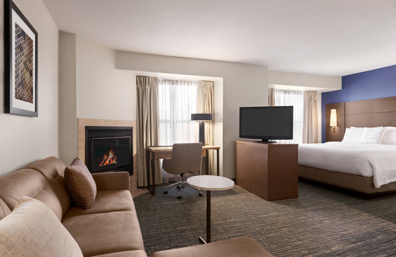 Guest room at Residence Inn by Marriott Salinas Monterey.