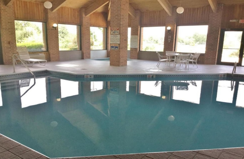 Indoor pool at Amerihost Inn 