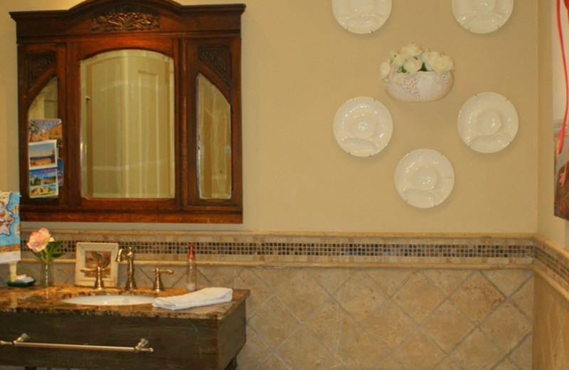 Bathroom at Casa Cantera. 