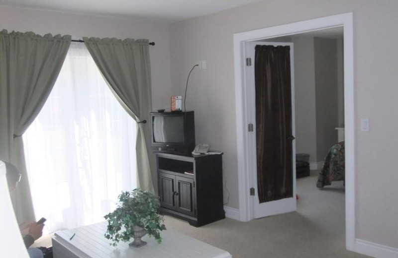 Suite interior at Charlevoix Inn.