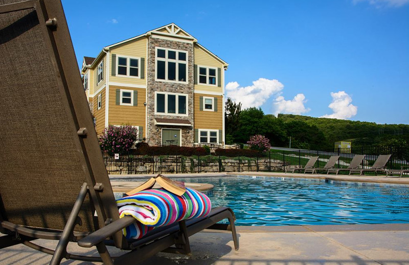 Outdoor pool at Vacation Home in Branson.