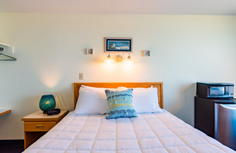 Guest room at Seagull Beachfront INN.