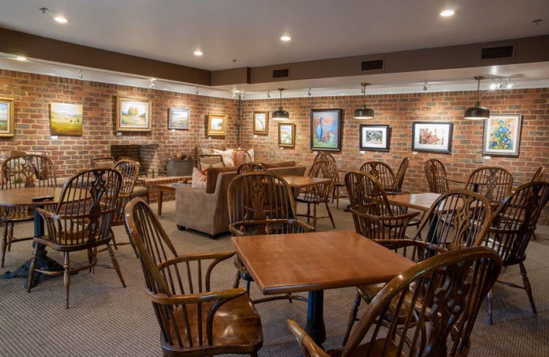 Dining area at James Madison Inn.