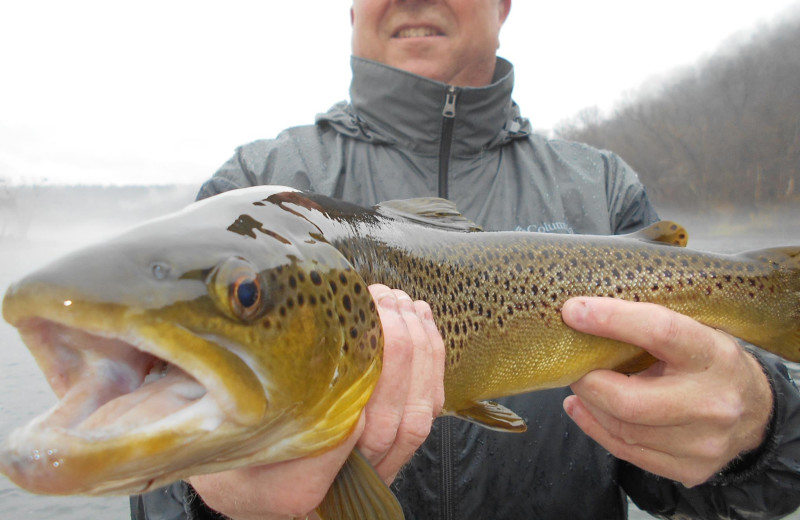 Fishing at Riverside Retreat.