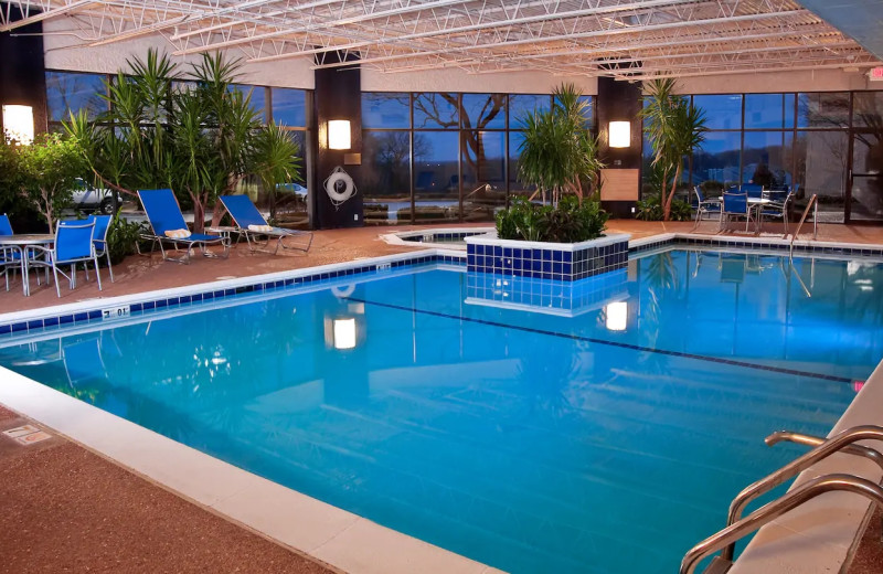 Indoor pool at Doubletree Hotel St. Louis at Westport.