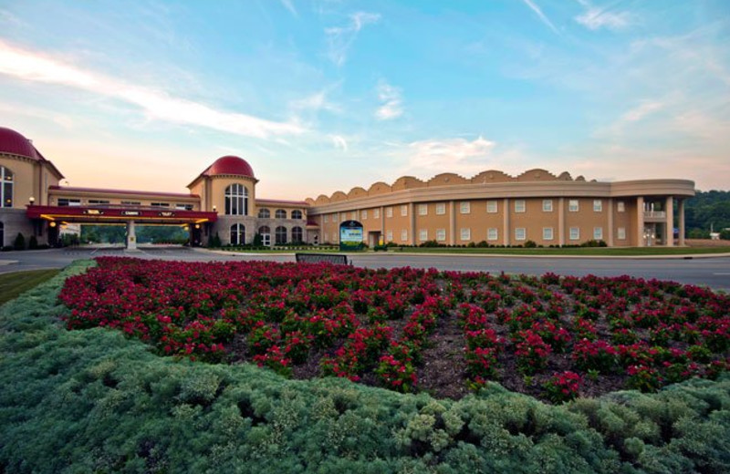 Exterior of French Lick Resort.