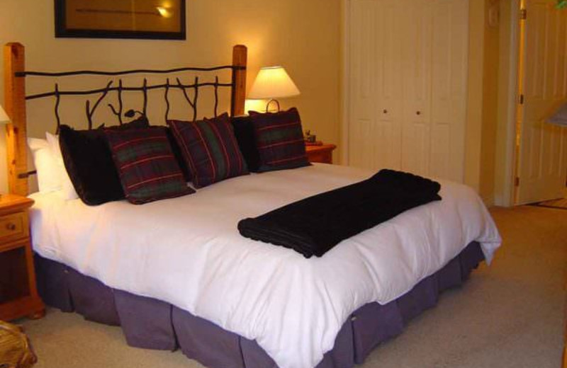 Guest bedroom at Lodge Tower.