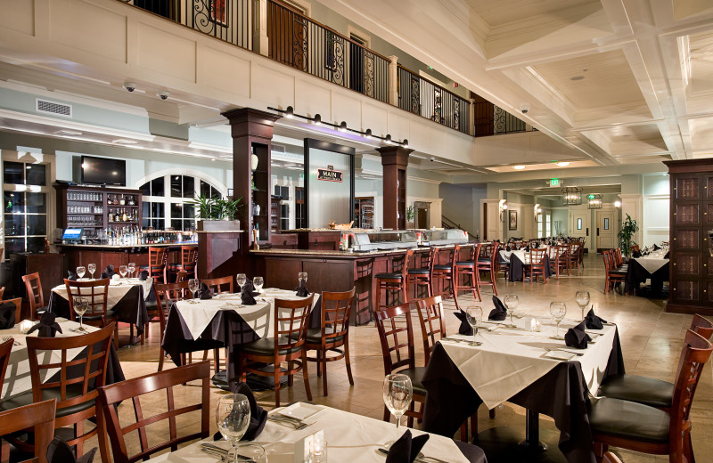 Dining at North Beach Plantation.