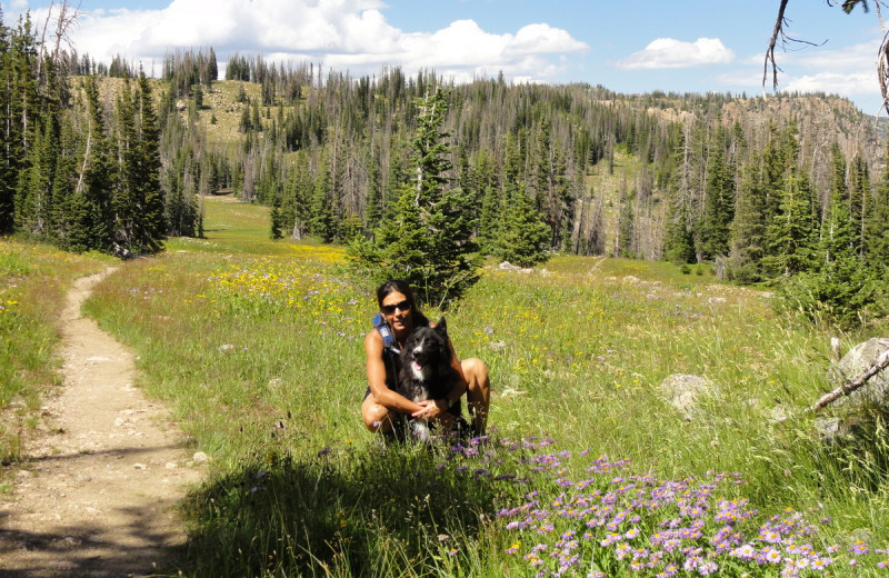 Hiking at Steamboat Vacation Rentals.