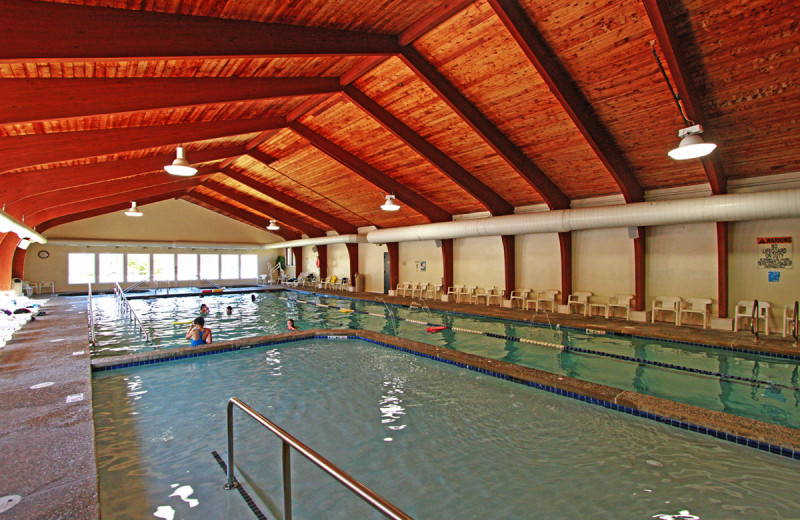 Indoor pool at Waterville Valley.