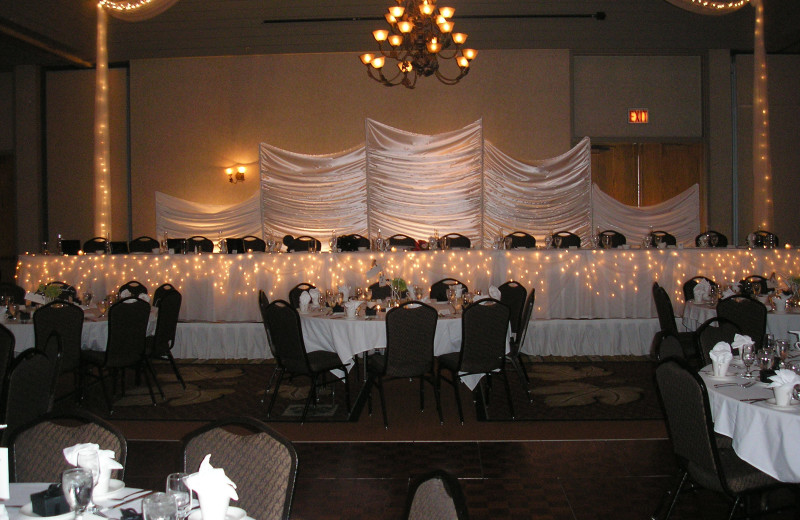 Wedding reception at Arrowwood Resort and Conference Center.