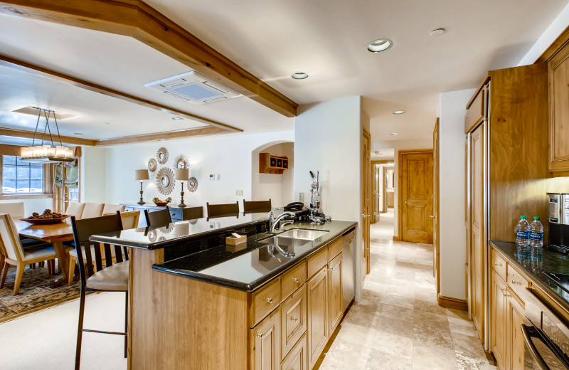 Guest room at Vail Mountain Lodge & Spa.