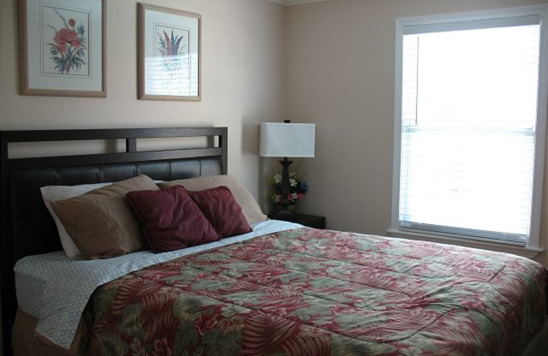 Rental bedroom at The House Company.