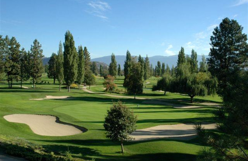 Golf course near Summerland Waterfront Resort.