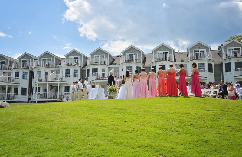 Wedding at Bar Harbor Inn & Spa.