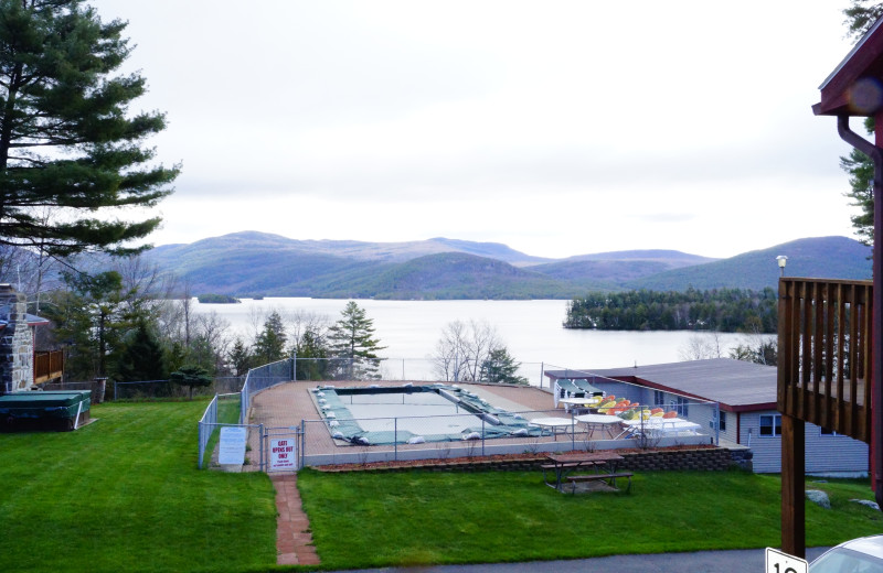 Outdoor pool at Contessa Resort.