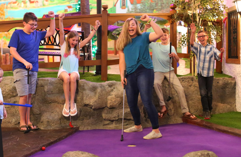 Mini golf at Bavarian Inn of Frankenmuth.