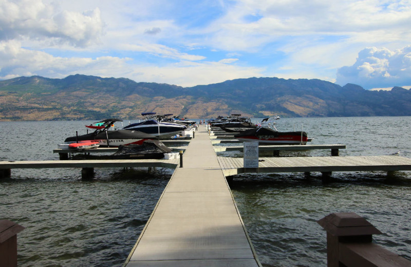 Dock at realTopia Vacation Rentals.