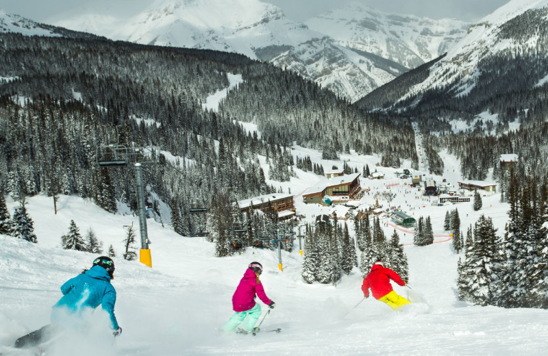 Skiing at Inns of Banff.