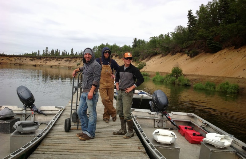 Fishing at Alagnak Lodge.