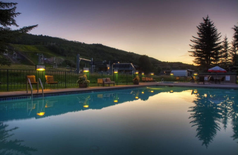 Outdoor pool at Inn at Aspen.