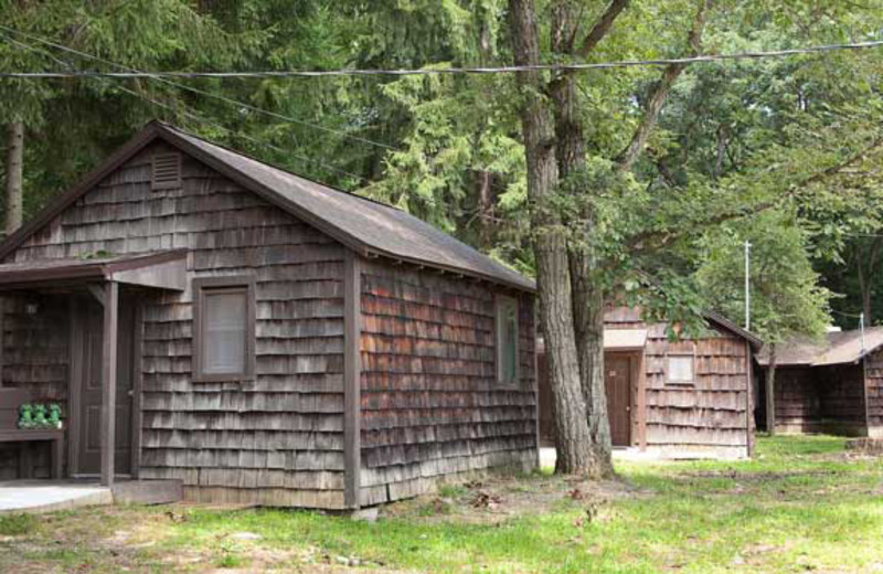 Exterior of a Cottage at Malibu Dude Ranch