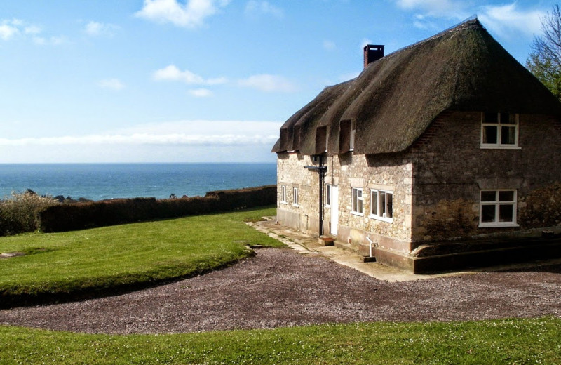 Rental exterior at Dream Cottages.