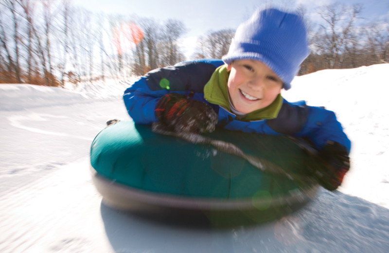 Skiing at Sand County Service Company.