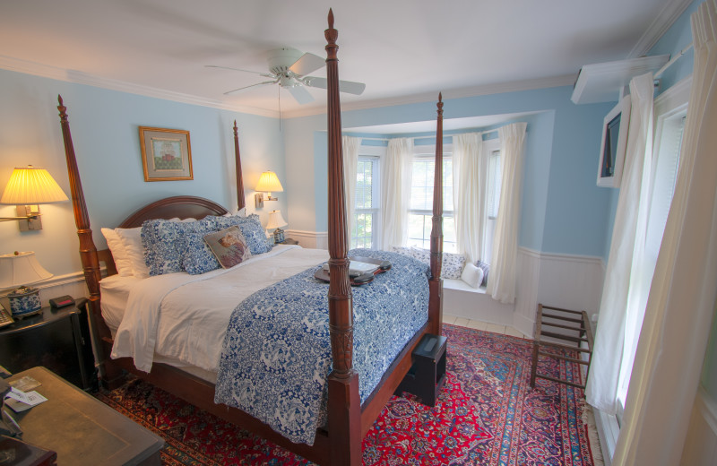 Guest room at Phineas Swann Bed and Breakfast.