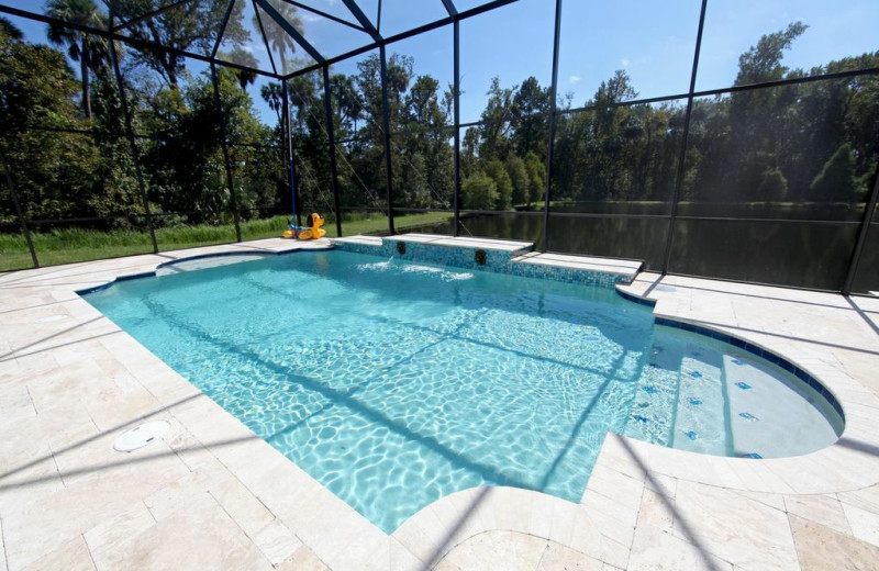 Rental pool at Orlando Sunshine Villas.