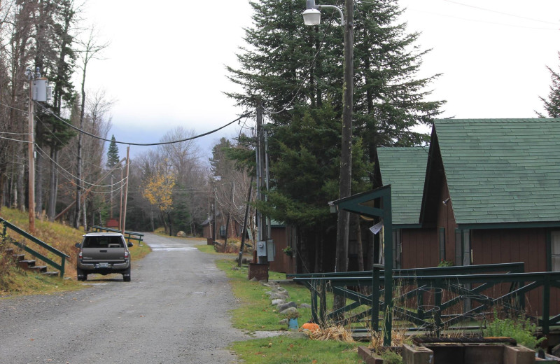Cabins at Grant's Camps.