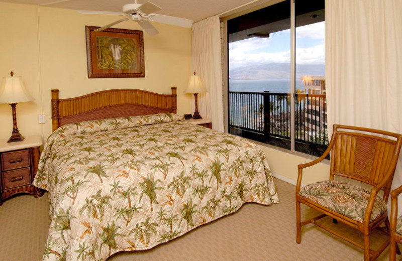 Guest room at Mana Kai Maui.