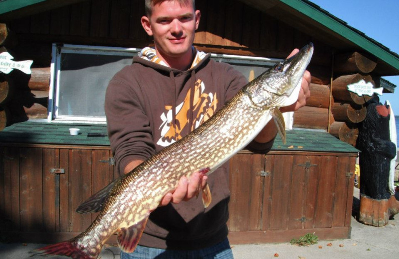 Fishing at Anderson's Northland Lodge.