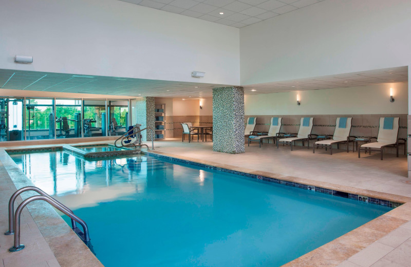 Indoor pool at The Westin Southfield Detroit.