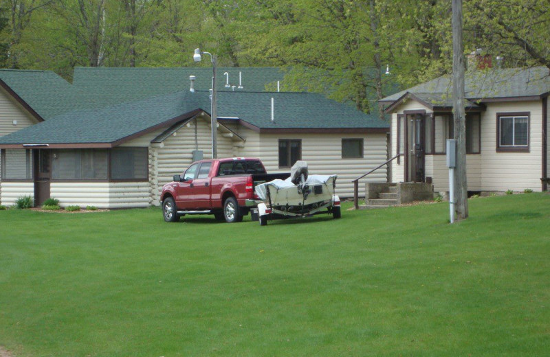 Cabins at Anchor Inn Resort.