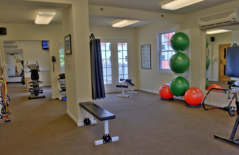 Fitness center at Windermere House.