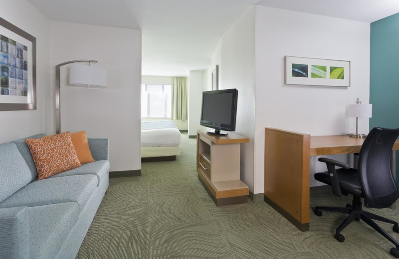 Guest room at SpringHill Suites Phoenix Metrocenter Mall/I-17.