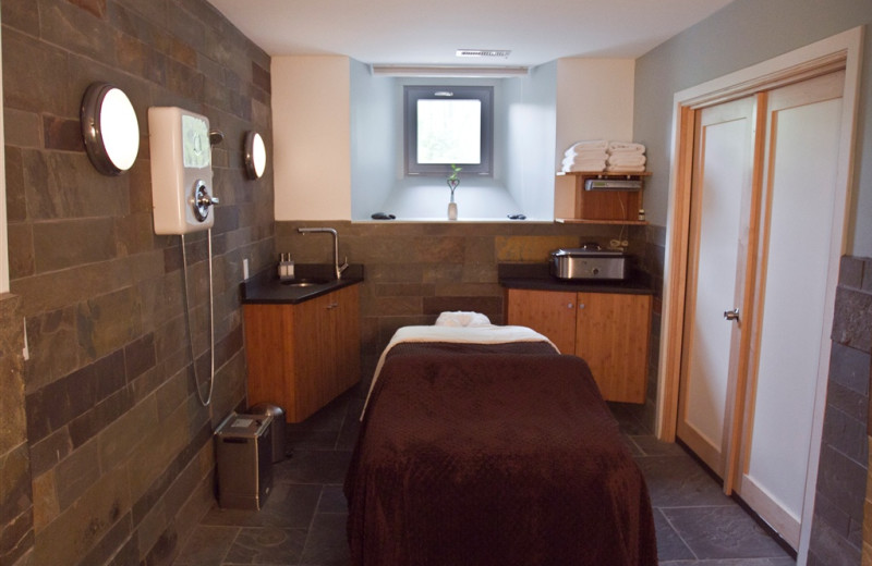 Spa room at Buttermilk Falls Inn & Spa.