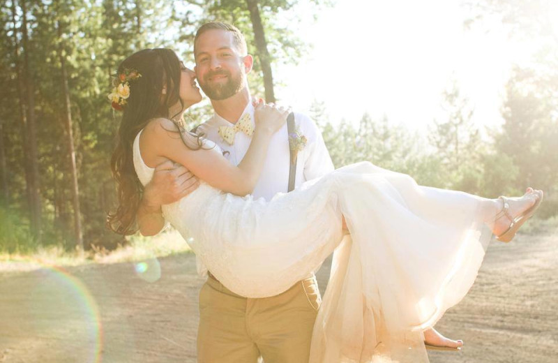 Wedding couple at Precious Forest.