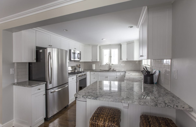 Guest kitchen at Saybrook Point Inn, Marina & Spa.