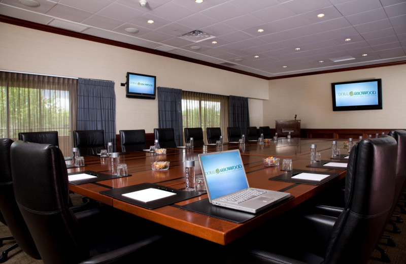 Meeting room at Doral Arrowwood.