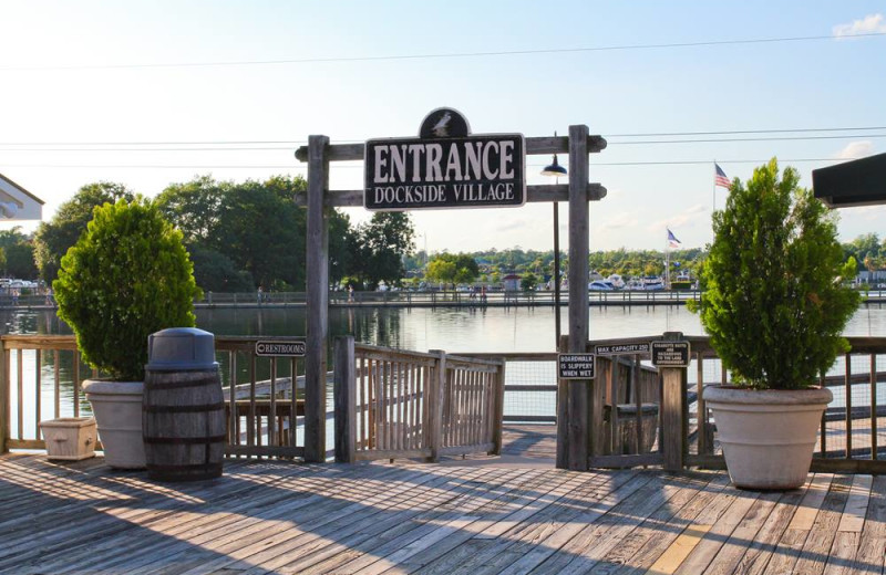 Docks at Myrtle Beach Vacation Rentals.