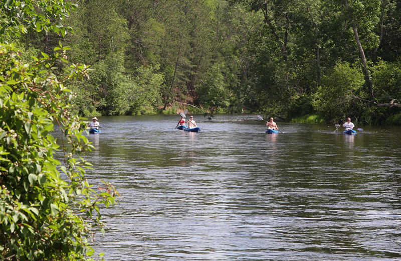 Canoeing at Heartwood Conference Center & Retreat.