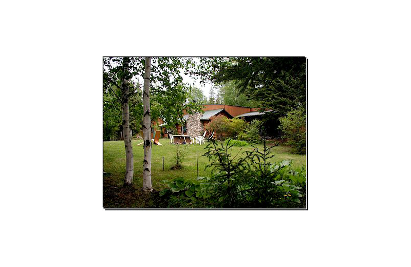 Lodge exterior at Pine Point Lodge & Outposts.