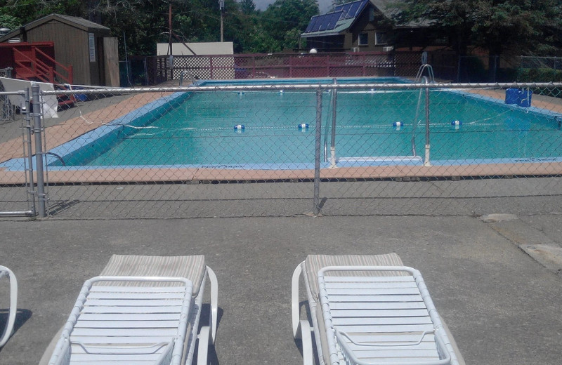 Pool at Acra Manor Resort.