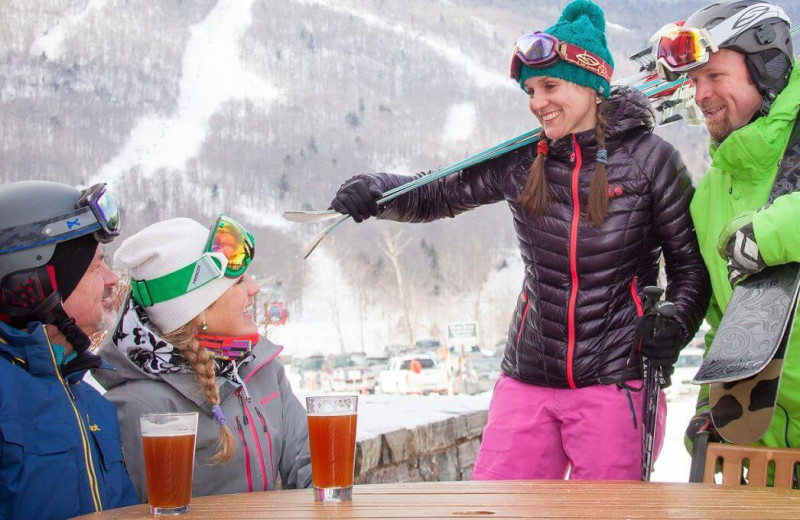 Skiing at Golden Eagle Resort.