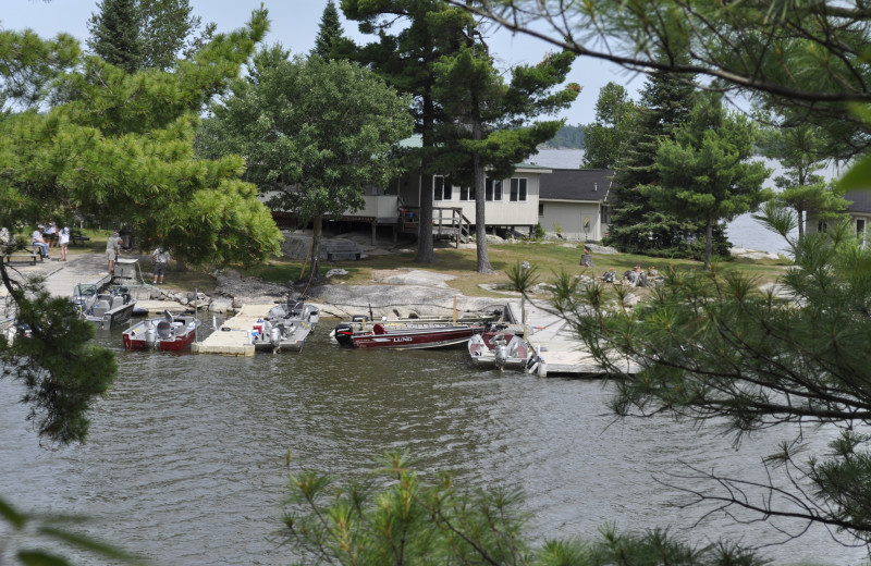 Exterior view of Ballard's Black Island.