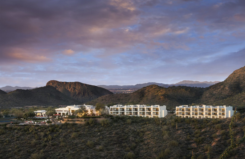 Exterior view of Copperwynd Resort.