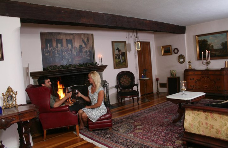 Interior view at Morgan-Samuels Inn.